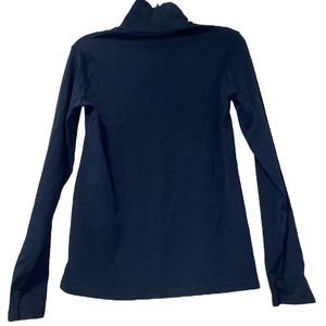 UNIQLO Women’s Heattech Black Long Sleeve Turtleneck Medium Cotton 96%